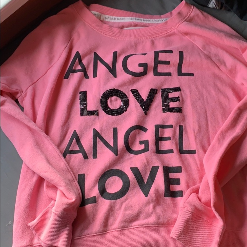 Victoria secret pink crew sweater